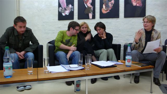 Dichterlesung mit Halyna Krouk, Ostap Slyvynsky und Serhij Zhadan
